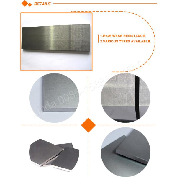 Wear Resistant Tungsten Carbide Sheet Metal , Ceramic Gage Blocks For Cutting Metal