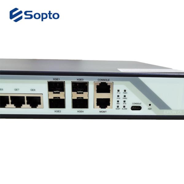 FTTX Fiber Optic Mini Olt Epon 8 Pon SPO-ES8444 Dual 220V AC