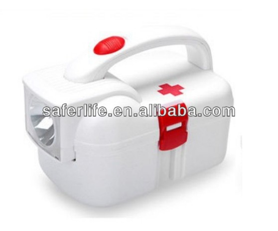 Emergency industrial  first aid Flashlight Tool Box Set Quality Flashlight Hand box Flashlight Tool box case