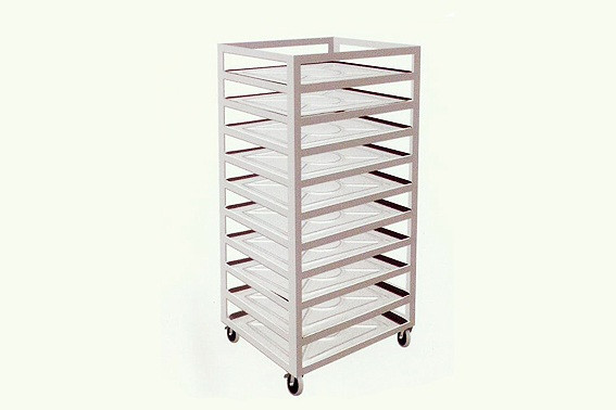 Durable wire Stainless Steel Shelving Units Steamed Bread Shelf CE / ROHS