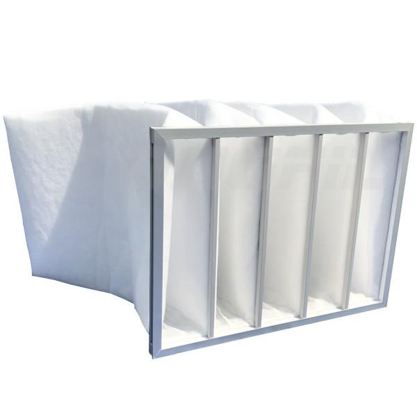 Pre-Filter Bag For Spray Booth, Aluminum or Galvanized Steel Frame, 45% & 65% Efficiency Available
