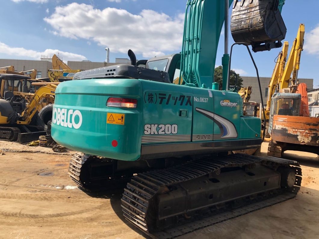 10 - 20 тонн использованный экскаватор Kobelco с основными компонентами насос доставка в течение 7-10 дней