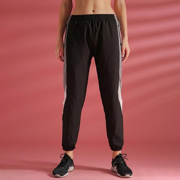 Pantalhões cortados Rapidamente secos com calções de treino