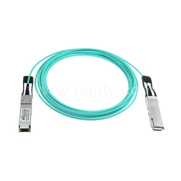 AOC Active Optical Cables Fiber 40G QSFP+ to 40G QSFP+ for Data Center FTTH FTTX