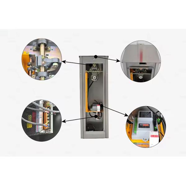 Fast Speed Parking Vehicle Boom Barrier Waterproof 304 Stainless Steel Housing Servo Motor
