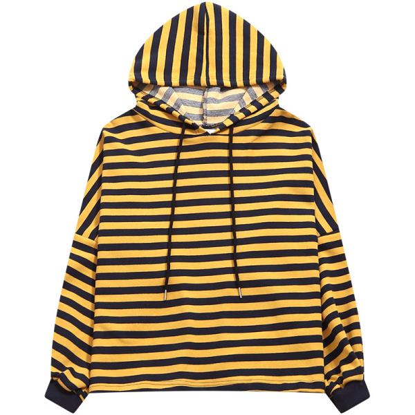 O boutique das mulheres veste camisetas feitas sob encomenda dos Hoodies da listra