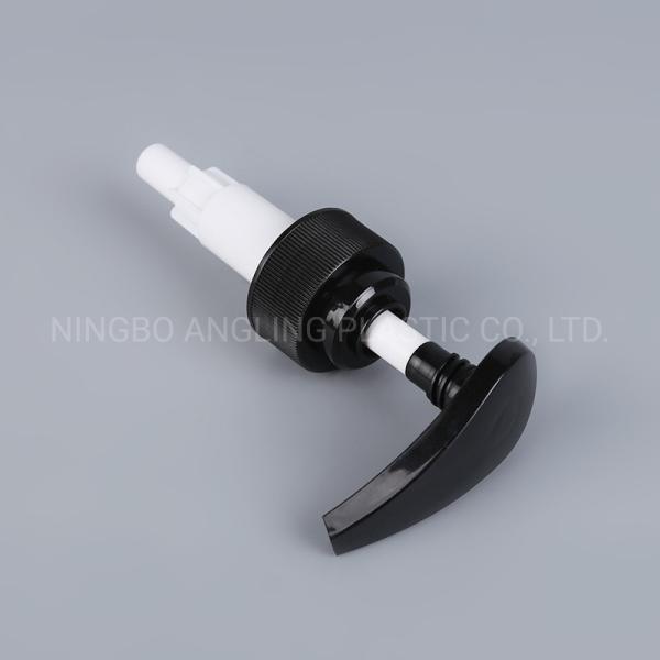 33/410 Lotion Ribbed Closure with Tube in Black Pump Customization Customized Request
