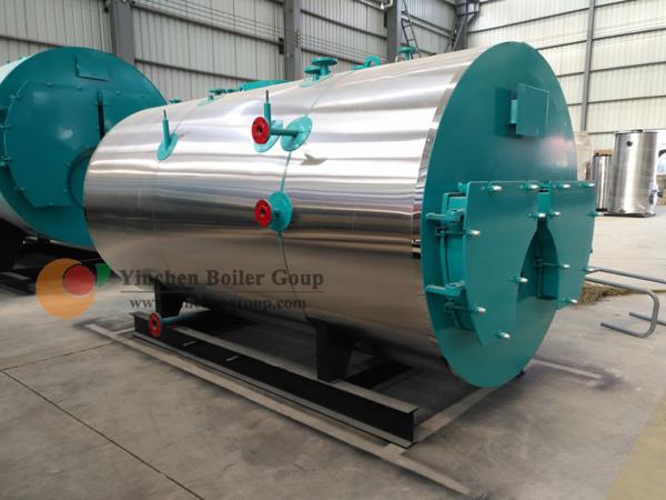 CWNS Type Oil Fired Hot Water Boiler Heating System / Fire Tube Steam Boiler