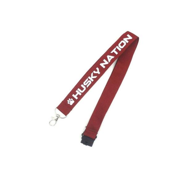 Non Toxic Custom Made Lanyards , Personalized Polyester Neck Lanyards For Dog