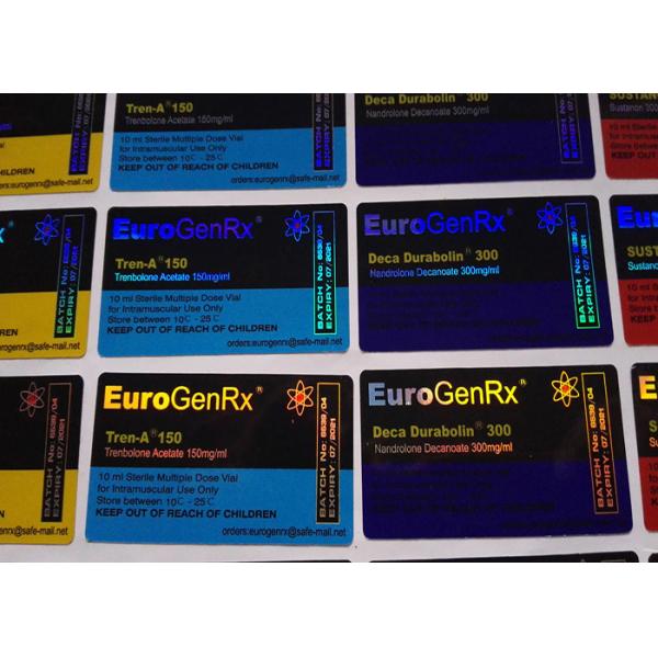 Стикеры ярлыка лекарства Ген Ркс Деисгн евро, сильная слипчивая фармация обозначают стикеры