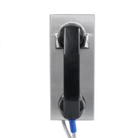Téléphone antivandale analogique en acier inoxydable IP55-IP65 ISO9001