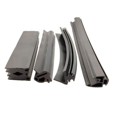 Hot Sale PVC Garage Door Bottom Rubber Sealing Strip Custom Cutting and Moulding Quality PVC Door Seals