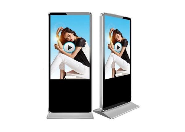 Network Version Digital Advertising Screens , Lcd Ad Display Digital Signage Kiosk