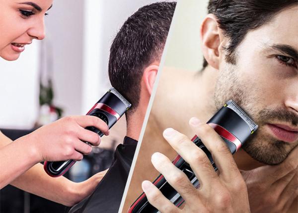 100% Waterproof Cordless Hair Trimmer LED Display Pro Home Barber Kit