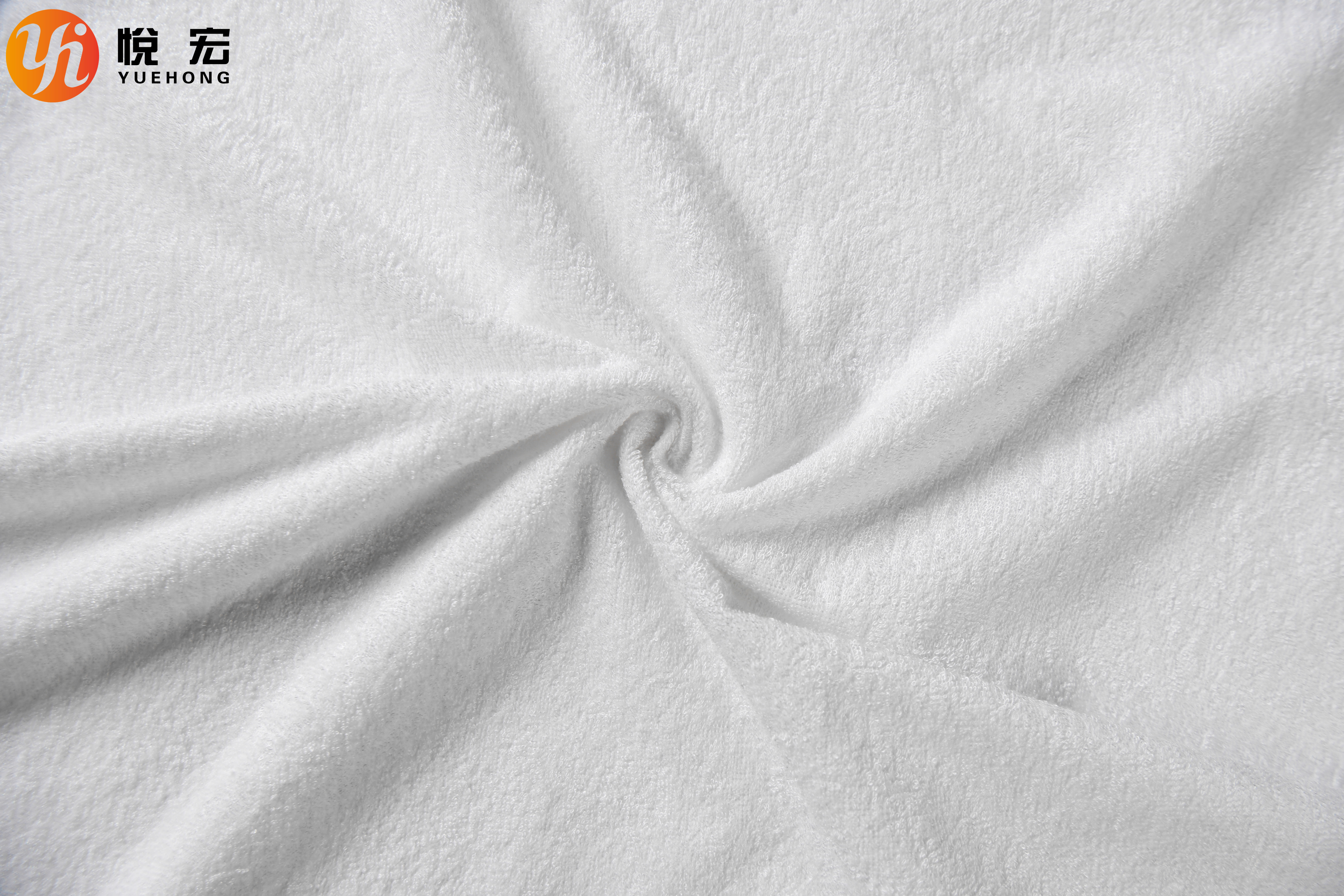 Bamboo Waterproof Terry Cloth Fabric 230cm Moisture Wicking Thin Terry Cloth Fabric
