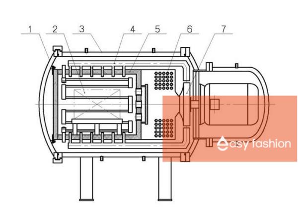 Fast Cooling Gas Vacuum Quenching Furnace , Titanium Alloy Vacuum Annealing Furnace
