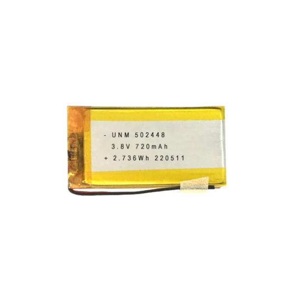 3.8V 720mAh LiPo высоковольтный аккумулятор LiHV 502448 для Bluetooth наушников