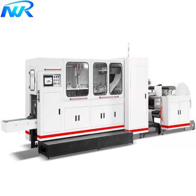 High Speed Square Bottom Paper Bag Making Machine Automatic With Printing