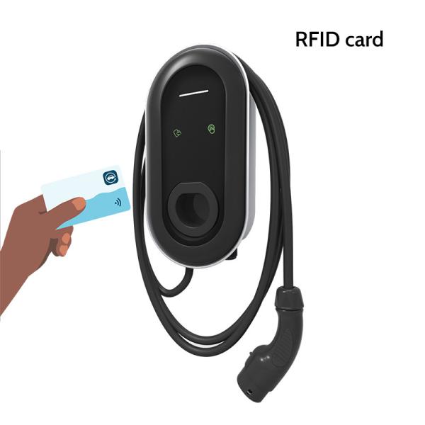 Modern Design Style VW Tiguan SUV 22kw Charging Station Plug Temperature Detection