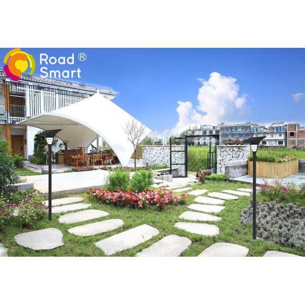 210lm / W Solar Powered LED Yard Lights 50000hrs Lifespan With LiFePO4 Battery