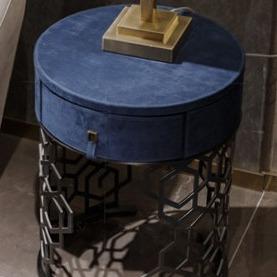 tabelas de cabeceira 0.65m contemporâneas modernas de Nightstand 23in do quarto de 600mm
