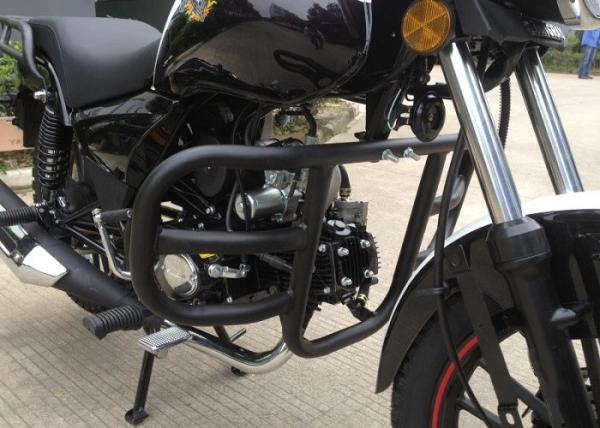 Alloy Wheel Gas Powered Motorcycle Front Round Meter Headlight Longlife