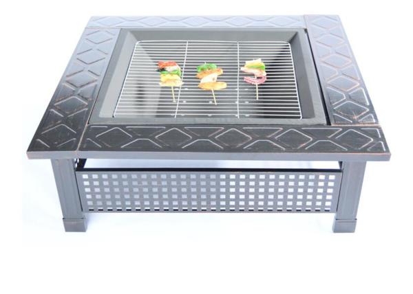 Villa country yard  34 inch  Outdoor Patio Grill Portable Fire Bowl BBQ