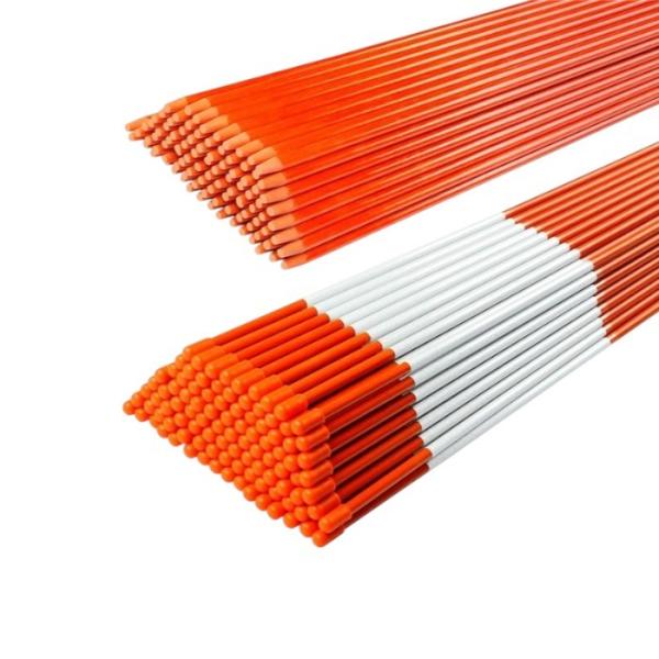 Fatigue Resistance FRP Pultruded Rod Fiberglass Snow Plow Stake Driveway Marker