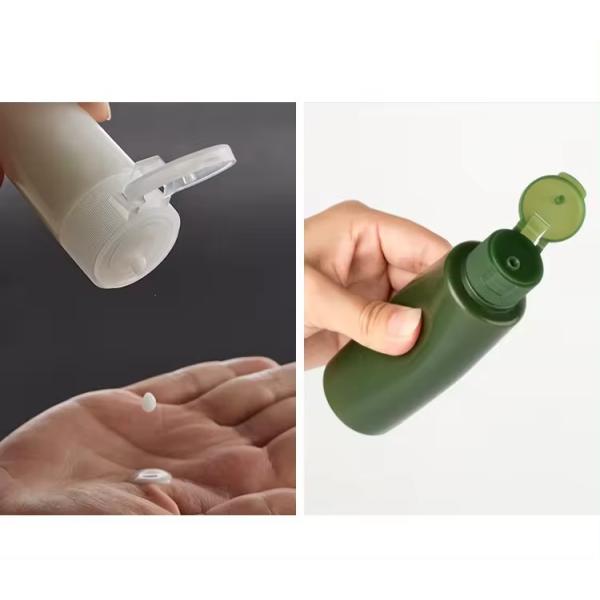 Cosmetic shower gel bottle plastic lotion bottle Leak Proof Travel Bottles