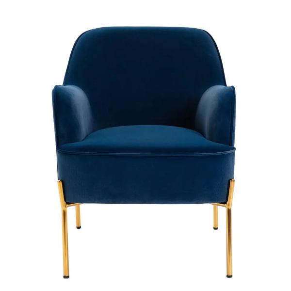 Luxury Anti Fading Modern Velvet Dining Chairs Multiscene Durable