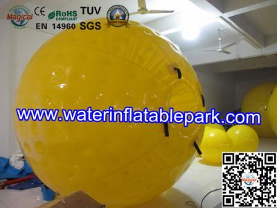 Yellow Giant  Inflatable Zorb Ball  For Adults ,  Rolling Inflatable Ball