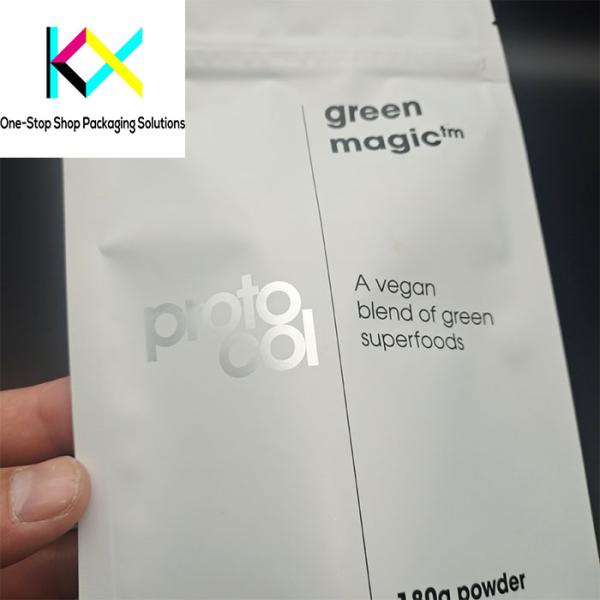 Customized Digital Printed Smell Proof High Barrier Protein Powder Pouches