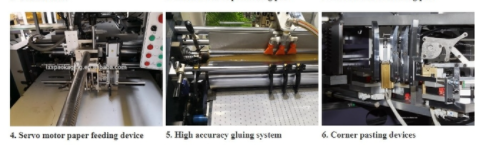 Fully Automatic Ring Watch Mobile Phone Gift Photo Frame Rigid Box Forming Machine 45 Pc/Min