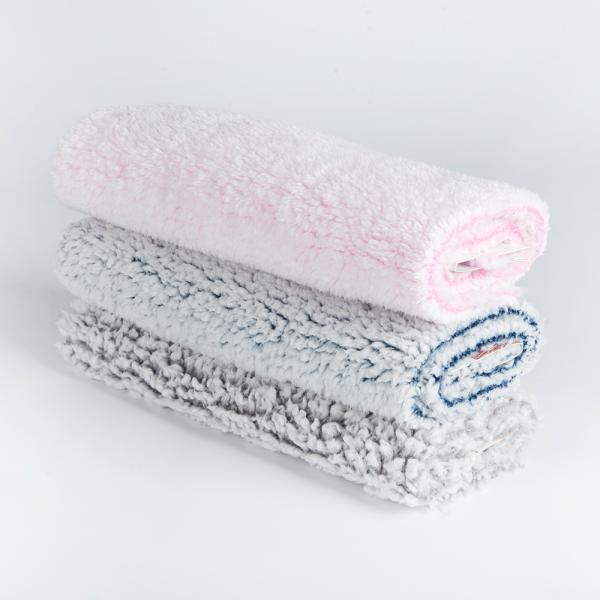 100% Polyester Soft Knitted Plush Fleece Shu Velveteen Fabric for Your Requirements
