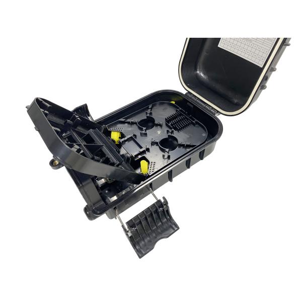 YINGDA Factory 16 Core IP66 водонепроницаемая оптическая волокна разделительная коробка Черный для FTTH Nap Caja Терминал Серый столб Монтаж наружной