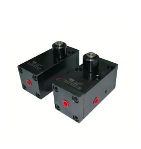 Hydraulic Pneumatic Work Support , Adjustable Work Support Dual Media Driven