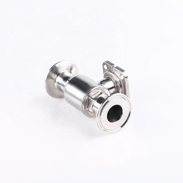 Ss 304 316 Stainless Steel Valved High Platform Tri-Clamp Ball Valve for Pipe Lines Connect
