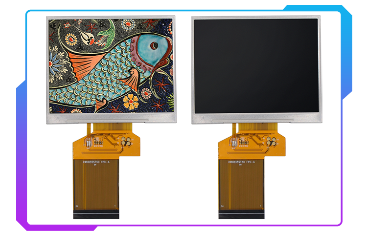 Wearable IPS LCD 320x240 TFT Display Panel 3.5 Inch LCD Screen HX8238D