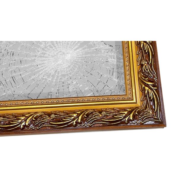 Rectangular Commercial Full Length Mirrors Shatterproof Plastic Frame Bathroom Mirror IP44