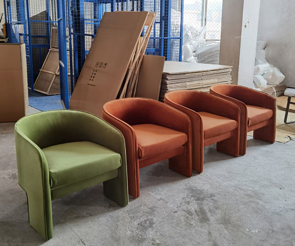 69cm Single Seater Armchair Comfy Single Sofa Bed Chair Modern Club Side Leisure