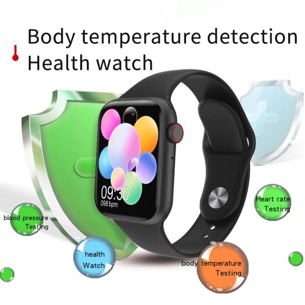 Дюйм IWO 12 Pro Макс Smartwatch 320*385 1,78 звонка IWO K8 Blt для ключа Rotati стороны температуры тарифа сердца телефона Android IOS