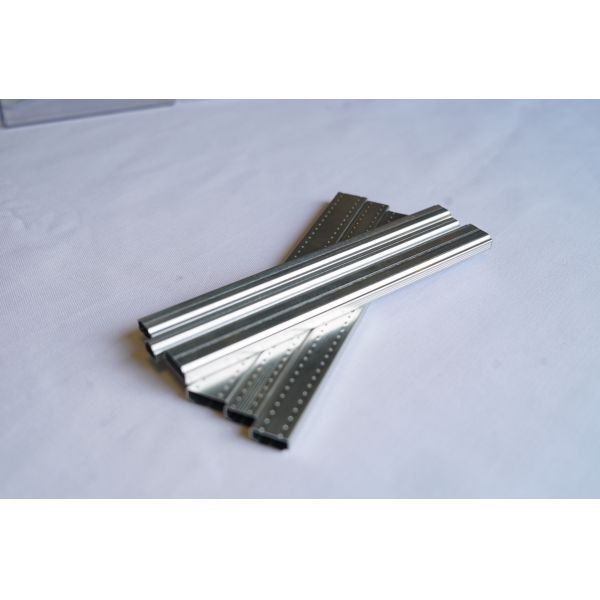 Width 6A-27A Black Window Spacer Bar Customizable Aluminium Spacer Bar