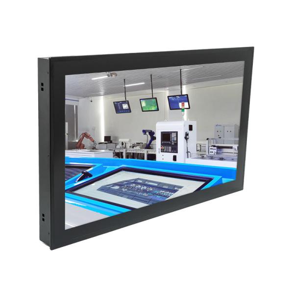 Front IP65 Waterproof Embedded Touch Panel PC Industrial LCD Screen