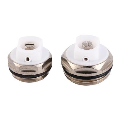 Brass Air Vent Valve Manual Radiator Bleed Plug 1/2'' 3/4