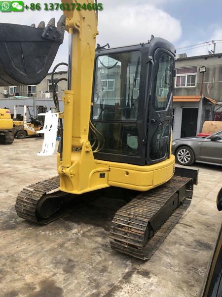 2013 cubeta 5T KOMATSU PC55MR Used Excavator do ano 0.3M3