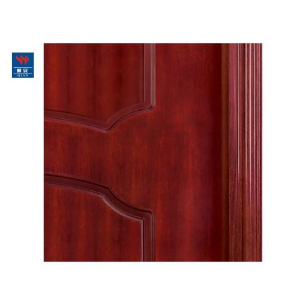 Latest Fire Rated Internal Kitchen 4 Panel Design Veneer Wood Door With Modelling