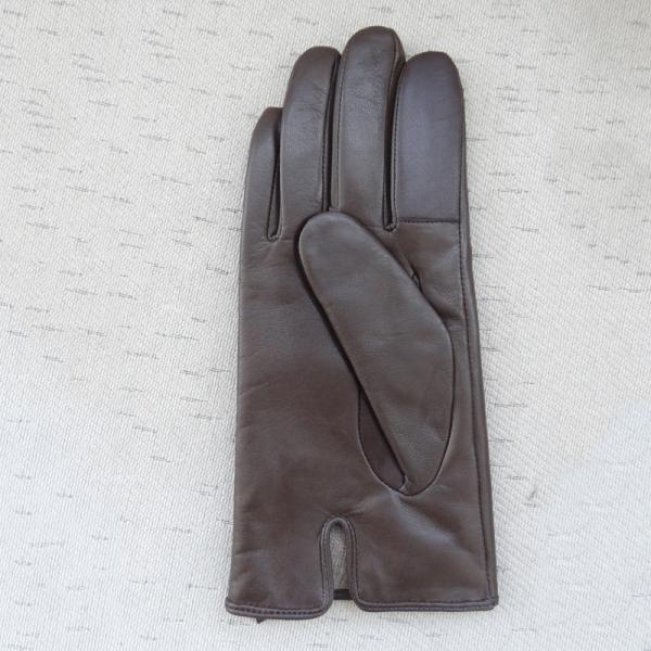New design leather touch screen gloves