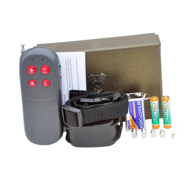 250m Remote Pet Training Collar Black With Strong Static Impulse