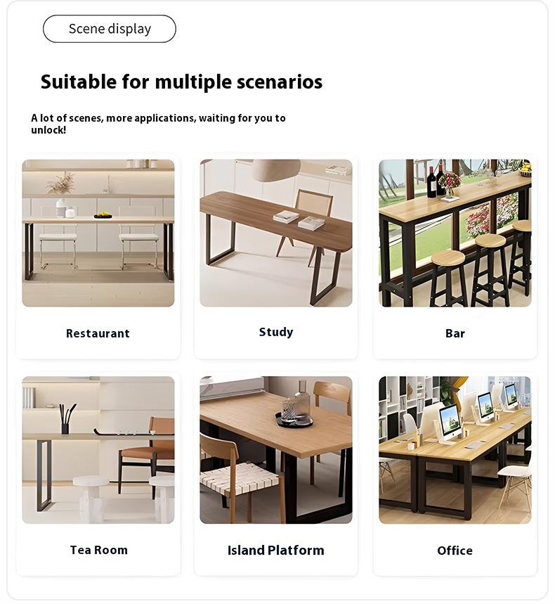 Custom Welded Iron T-Shaped Support Frame & Table Legs for Custom Office and Dining Tables and Chairs Heavy-Duty Load Bearing