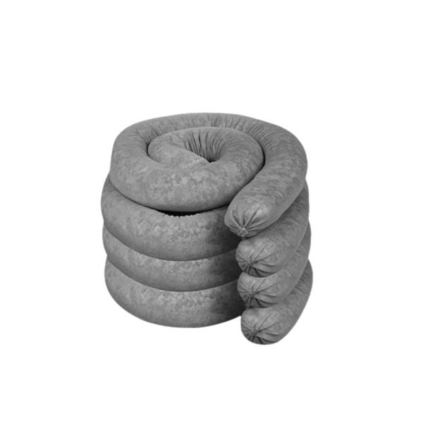 3''X 48'' Grey Universal Absorbents Socks General Purpose Sorbent Sock Snake For Oil Water
